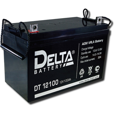 Delta DT 12100, Аккумулятор герметичный свинцово-кислотный 