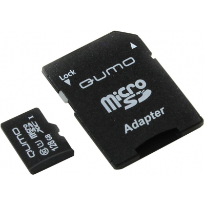 QM128GMICSDXC10U1, Карта памяти microSDXC, 128 ГБ, Class 10 