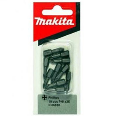 Бита Makita P-06030, Рh1, 25мм (10 шт.), Аксессуар для электроинструмента 