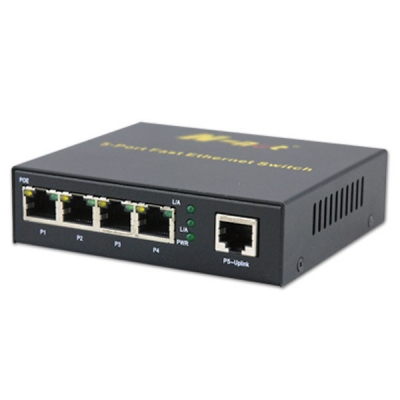 NT-W500-AF4, PoE коммутатор Fast Ethernet на 4 порта 