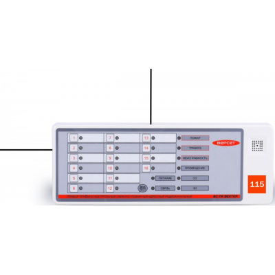 ВС-ПК ВЕКТОР-115, Прибор приемно-контрольный охранно-пожарный